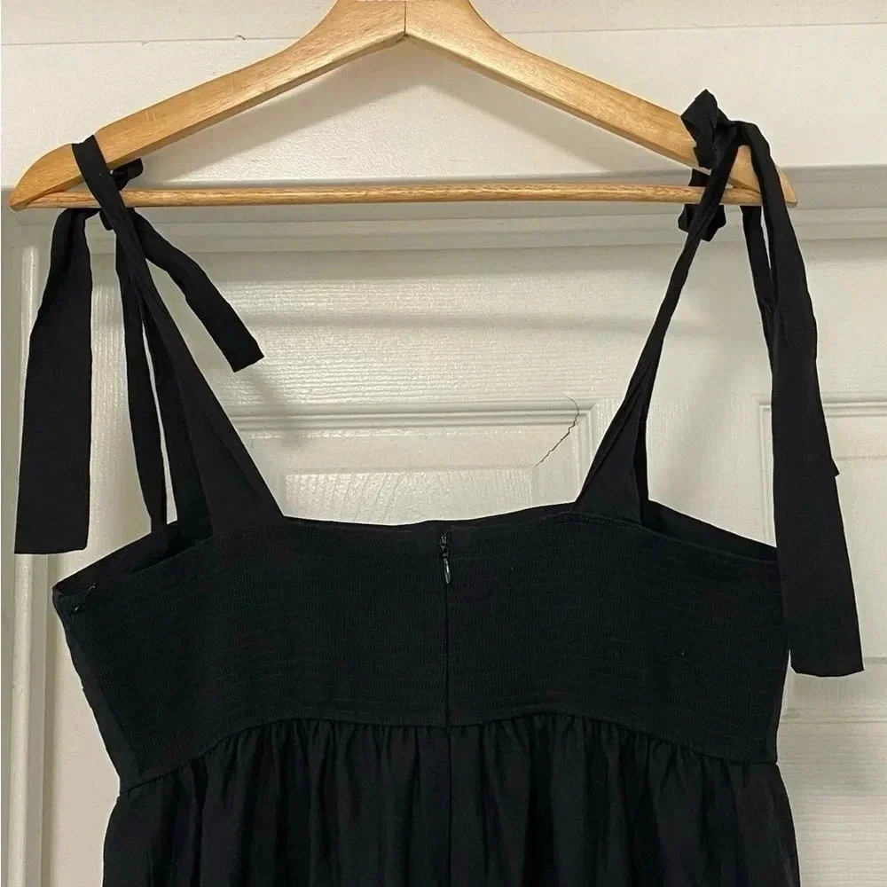 NWT Jason Wu Tie Shoulder Tiered Maxi Dress - Picture 6 of 9